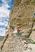 Ladakh - the cave monastery of Shergole